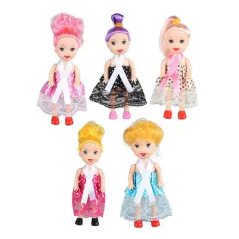 Шт Мини-кукол-игрушек 11 см, кукла для девочек, кукла случайной доставки, куколка для рождественского подарка