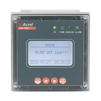 Устройство контроля изоляции Acrel AIM-T300 отслеживает состояние изоляции ИТ-системы в режиме реального времени для шахт, стекольных заводов