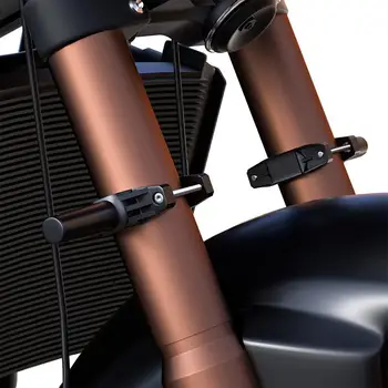 Кронштейн Крепления фары мотоцикла Регулируемый Зажим для бампера Мотоцикла Кронштейн Прожектора Модифицированное Крепление фары мотоцикла