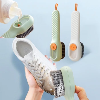 Многофункциональная Автоматическая щетка для обуви с добавлением жидкого мыла, щетка для одежды с мягкой щетиной, щетка для досок для одежды, щетка для дозатора мыла
