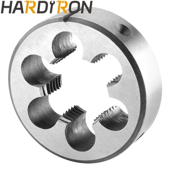 Круглая плашка для нарезания резьбы Hardiron Metric M28X0,5, машинная плашка для нарезания резьбы M28 x 0,5, правая