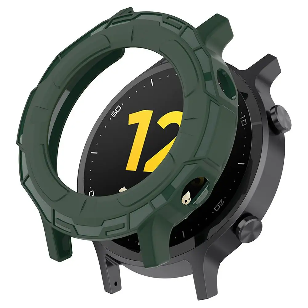 Мягкий Силиконовый Чехол Корпус Смарт-часов Shell Защитная Крышка Совместим С Realme Watch S Watch Rma186 - 3