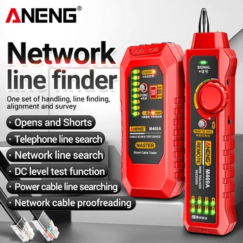 ANENG M469A Поиск сетевого кабеля Cable Finder Тестирование защиты от помех Найдите Точку обрыва сетевой линии и проверьте ее