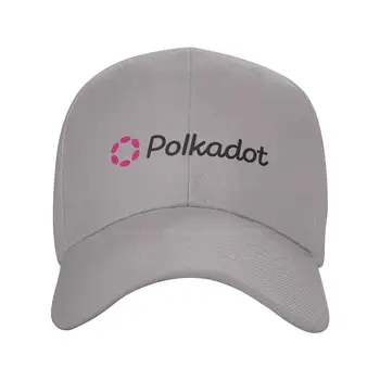 Модная качественная джинсовая кепка с логотипом Polkadot, вязаная шапка, бейсболка