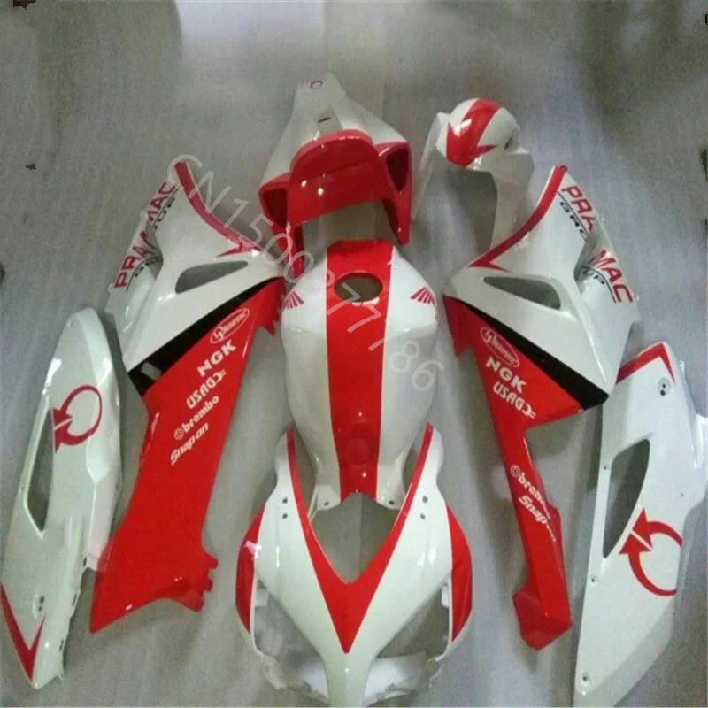 Горячие продажи бело-красный мотоциклетный обтекатель для CBR1000RR 04 05 CBR1000 04-05 CBR 1000RR 2004-2005 1000 RR 2004 2005 комплект обтекателей - 0
