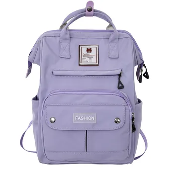 Модный женский водонепроницаемый рюкзак для путешествий, модный нейлоновый женский рюкзак, студенческая сумка через плечо, школьный рюкзак в корейском стиле, сумка для книг