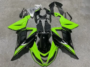 Высококачественный Новый Комплект Обтекателей для мотоциклов ABS, Пригодный для Kawasaki ZX-6R 636 2013 2014 2015 2016 2017 2018 Комплект кузова Черный Зеленый