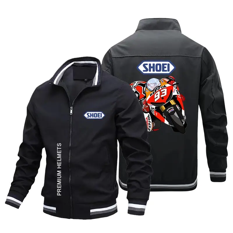 Шлемы премиум-класса, шлемы SHOEI, мужские мотоциклетные куртки, мотоциклетные куртки, мужские уличные куртки, ветрозащитные S-5XL - 5