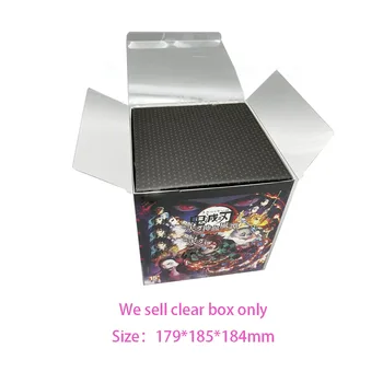 ​Прозрачная коробка с крышкой для PS4 Стань лезвием, уничтожающим демонов, защитная крышка для хранения, дисплей, пластиковая коробка из ПЭТ