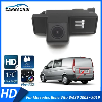 Резервная камера заднего вида CCD Full HD Ночного Видения для Mercedes Benz Vito W639 2003~2011 2012 2013 2014 2015 2016 2017 2018 2019