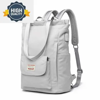 Модная женская сумка на плечо для ноутбука, рюкзак для ноутбука из водонепроницаемой ткани Оксфорд, 15,6-дюймовый школьный рюкзак для девочек