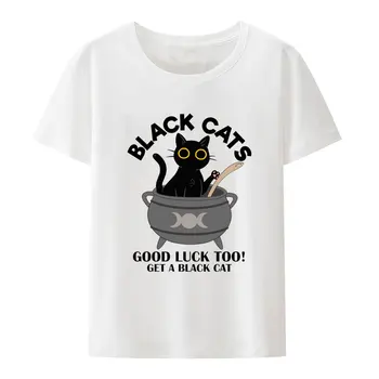 Тематическая футболка Kawaii Black Cat, Футболки с коротким рукавом, Мужская одежда, Женская футболка, Y2k, Топы, Уличная одежда, Kanye Zevity Gym