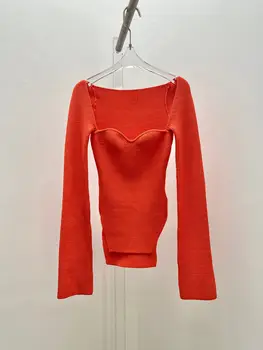 Осенне-зимний модный свитер 2023, новая женская одежда 0905
