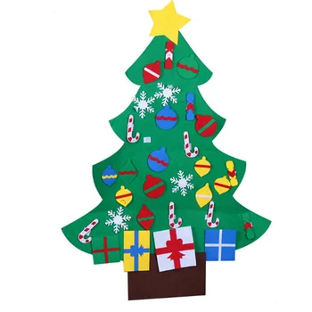 Рождественская елка, украшение своими руками, Креативная и обучающая подвеска своими руками для рождественской вечеринки, домашний декор
