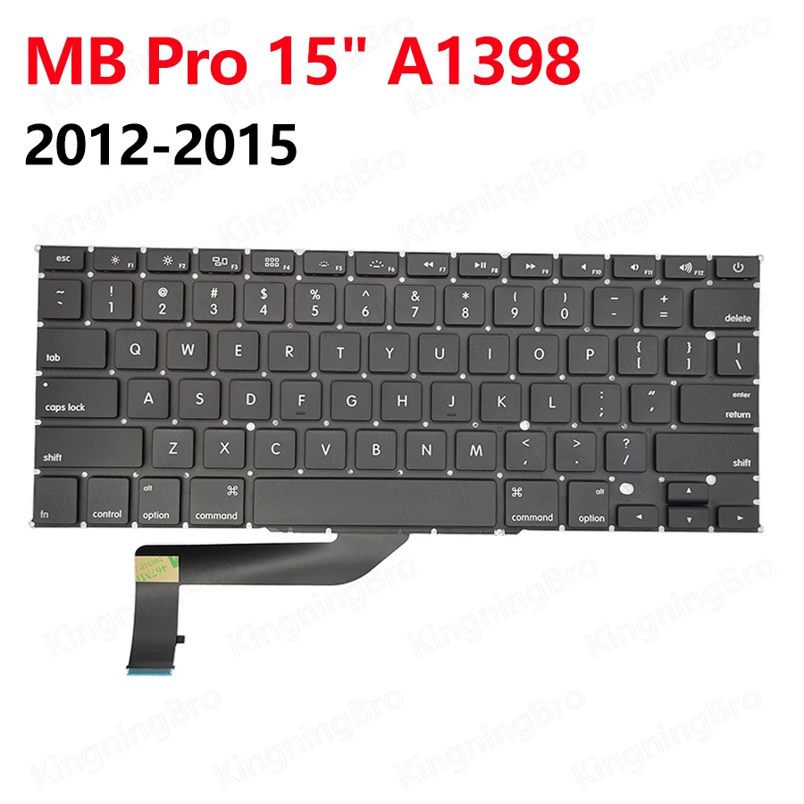 Новая Сменная Клавиатура Для Macbook Air Pro A1278 A1286 A1398 A1502 A1465 A1466 A1706 A1707 A1708 A1989 A1990 Клавиатура США - 3