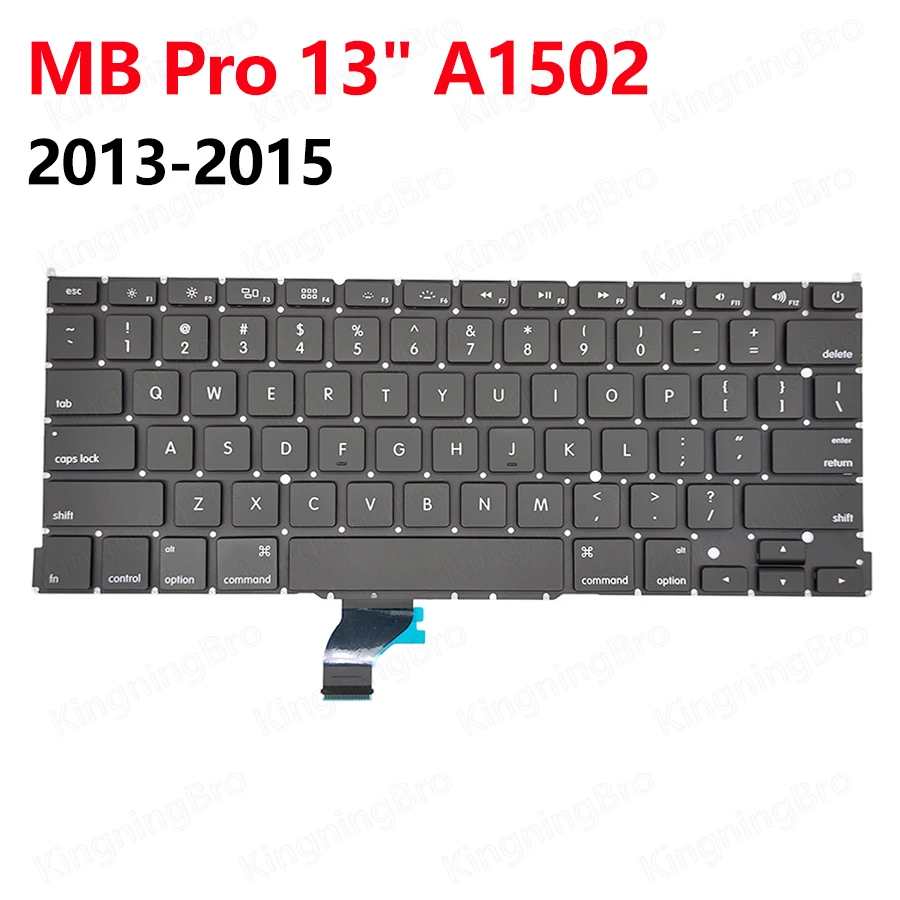 Новая Сменная Клавиатура Для Macbook Air Pro A1278 A1286 A1398 A1502 A1465 A1466 A1706 A1707 A1708 A1989 A1990 Клавиатура США - 4