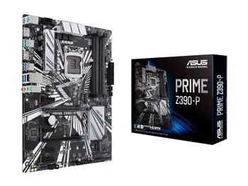Для материнской платы компьютера ASUS PRIME Z390-P LGA 1151 DDR4 64G Для настольной материнской платы Intel Z390 M.2 NVME PCI-E 3,0x16