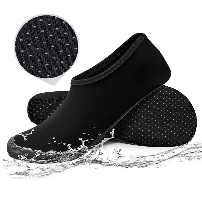 Летняя водная обувь унисекс, пляжные пинетки, водные кроссовки, обувь для плавания босиком, нескользящие шлепанцы для дайвинга, водные сандалии - 1
