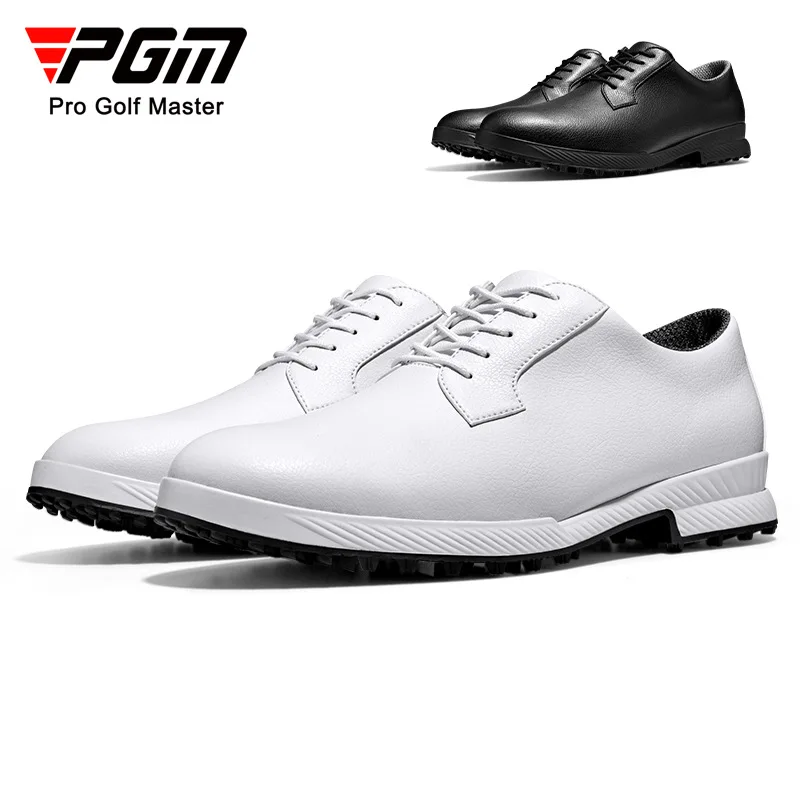 Мужская обувь для гольфа PGM, нескользящая, водонепроницаемая мужская спортивная обувь, Дышащие кроссовки XZ270 - 0