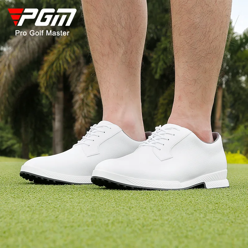 Мужская обувь для гольфа PGM, нескользящая, водонепроницаемая мужская спортивная обувь, Дышащие кроссовки XZ270 - 4