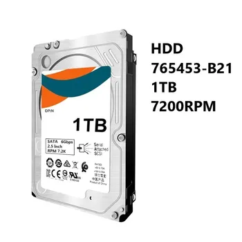 НОВЫЙ жесткий диск HDD 765453-B21 1 ТБ 7200 об/мин 2,5 дюйма SFF DS SC Прошивка SATA-6G Средний Жесткий диск для сервера H + P-E-ProLiant Gen8 Gen9 Gen10