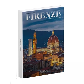 Открытки серии Firenze HD Landscape, Поздравительная открытка, открытка с сообщением, наклейка на стену, декоративная открытка, Подарочная открытка с пожеланиями, которую можно отправить по почте
