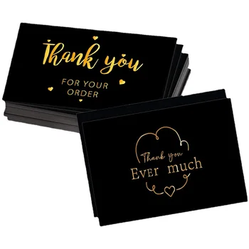 Благодарственные открытки для малого бизнеса Светоотражающие лазерные благодарственные открытки Поздравительные открытки Свадебные покупки Подарочные украшения