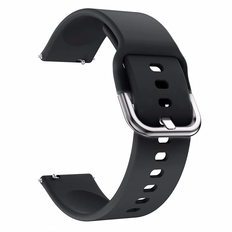 Для Haylou Solar Lite Ремешок Силиконовый спортивный мягкий браслет Смарт-часы Чехол для ПК Бампер + Защитная пленка для экрана - 4