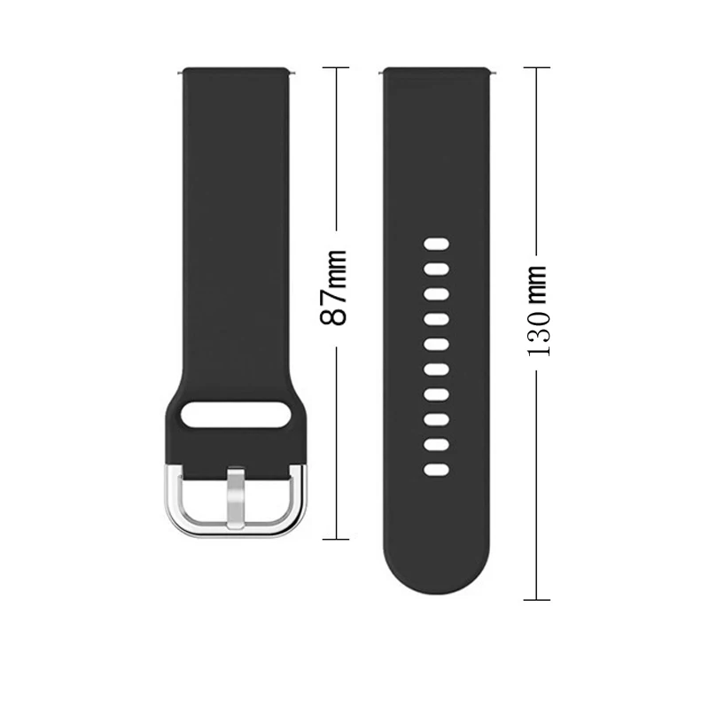 Для Haylou Solar Lite Ремешок Силиконовый спортивный мягкий браслет Смарт-часы Чехол для ПК Бампер + Защитная пленка для экрана - 5