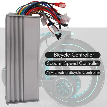 Контроллер электрического велосипеда 72 В 1500 Вт, Регулятор скорости Бесщеточного двигателя постоянного тока для скутера