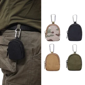 Новый стиль, тактический чехол EDC, держатель для ключей, мужские кошельки для монет, сумка-брелок, карман на молнии, наружная сумка для ключей, сумка для наушников