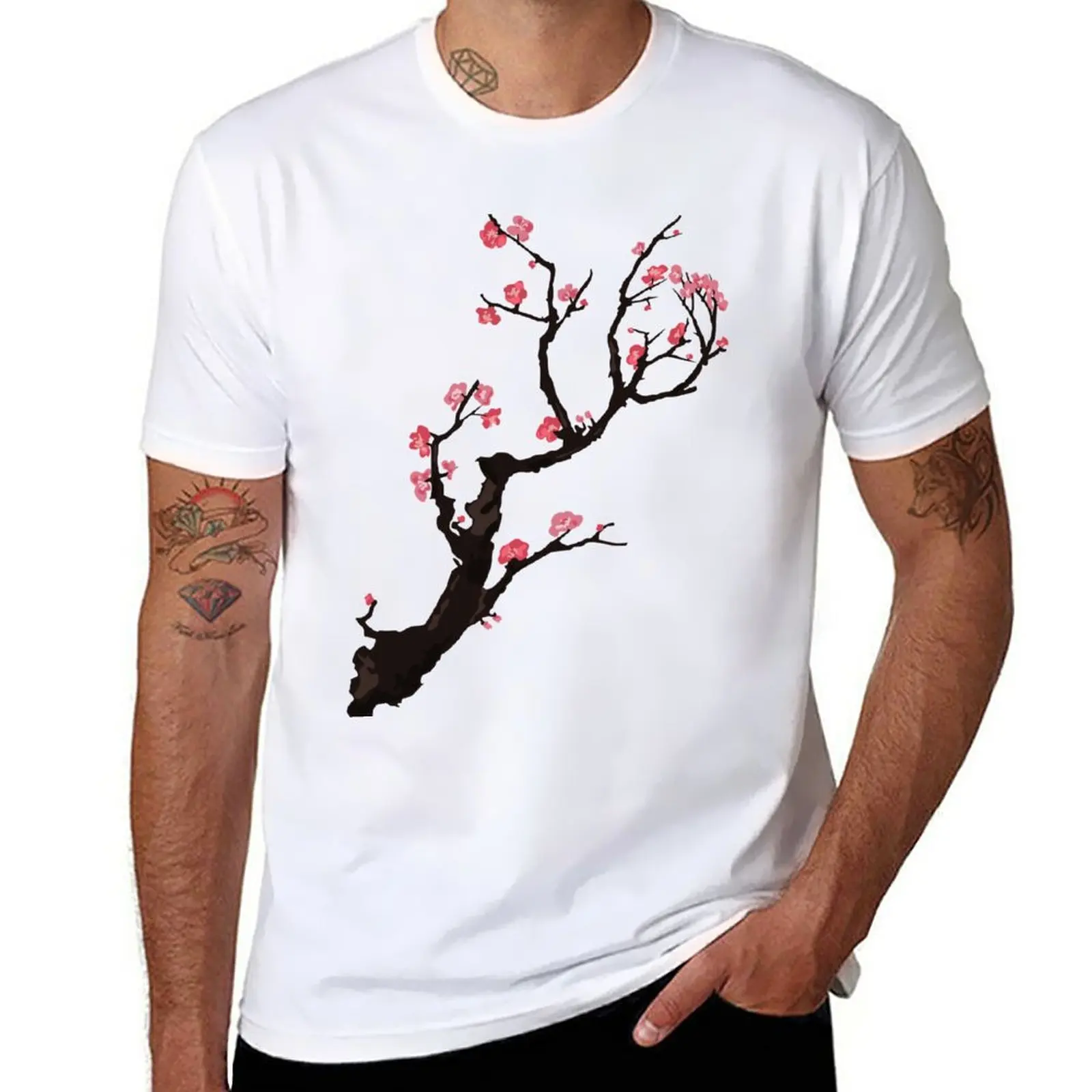 Футболка Sakura Q, спортивные рубашки, футболка sublime, черная футболка, мужские футболки - 0