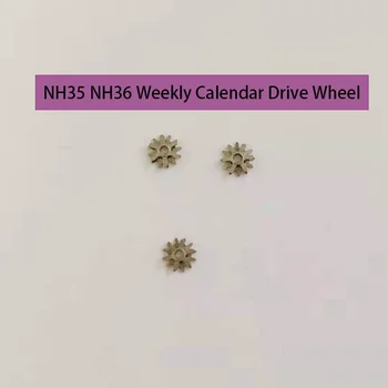 Аксессуар для часов совершенно новое оригинальное передаточное колесо с календарем недели, подходящее для прецизионного механизма NH35 NH36