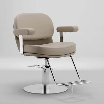 Профессиональное вращающееся кресло для лашистов, косметическое Роскошное парикмахерское кресло, спинка для салонного стилиста Sedia Girevole, мебель для тату LJ50BC