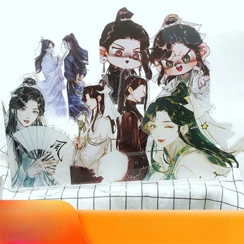 Аниме Heaven Official's Blessing Shi Qingxuan Акриловая Подставка Модель Игрушки Тянь Гуань Ци Фу Се Лянь Хэ Сюаньфэн Фигурка
