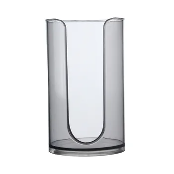 Диспенсер для одноразовых бумажных стаканчиков, Пластиковый подстаканник для диспенсера воды, Стеллаж для хранения стаканов, контейнер для чашек с бамбуковой крышкой