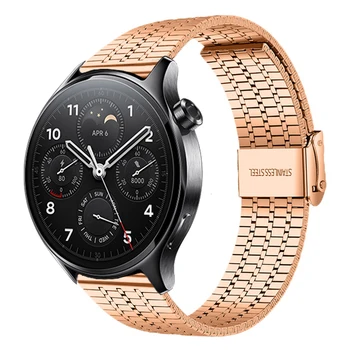 Для умных часов Xiaomi Watch S1 Pro, ремешок из нержавеющей стали для Xiaomi Watch S1, активный металлический браслет для Xiaomi Watch S2, ремешок для часов