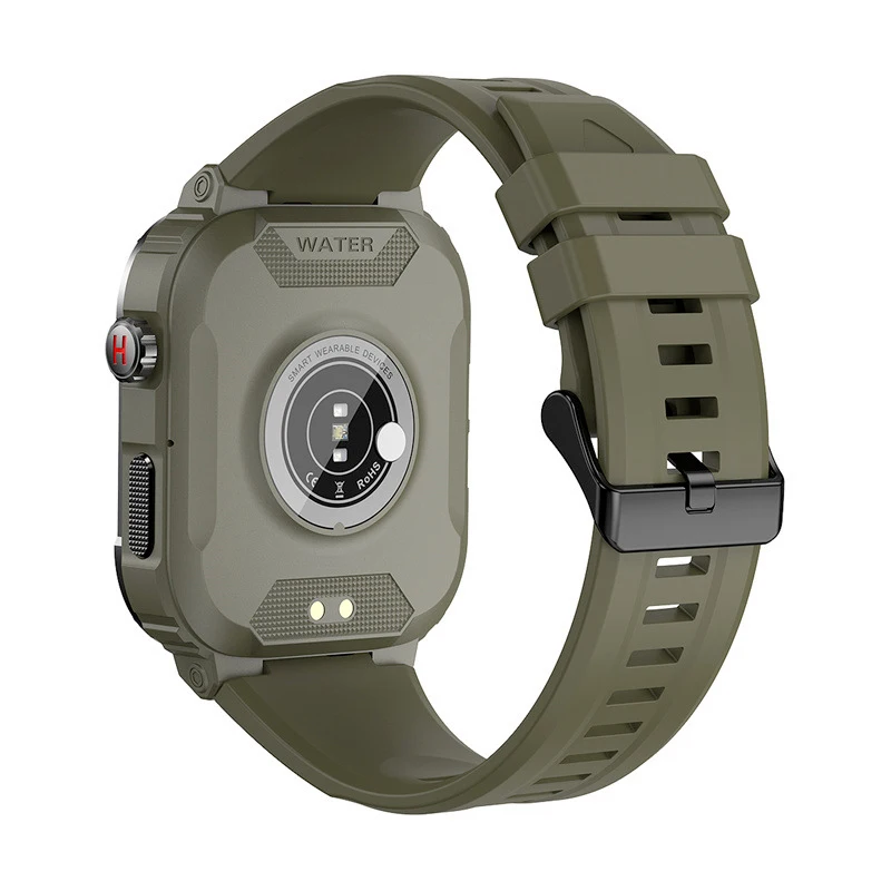 Новые мужские смарт-часы с Bluetooth-вызовом 5ATM IP68, водонепроницаемые, для занятий спортом на открытом воздухе, фитнес-трекер, монитор здоровья, умные часы для Android IOS - 1