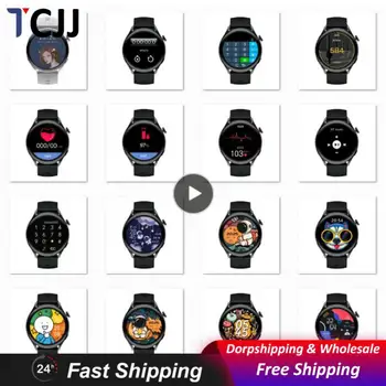 bluetooth-совместимые Спортивные часы Diy Watch Dial Смарт-часы с 1,28-дюймовым Полноэкранным Сенсорным экраном Смарт-браслет 8 Спортивных режимов
