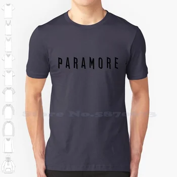 Одежда унисекс с логотипом Paramore 2023, уличная одежда, футболка с логотипом бренда, графическая футболка