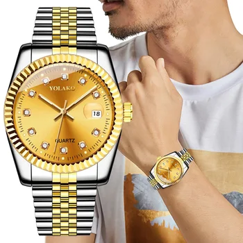 Роскошные часы Sdotter, мужские автоматические механические часы, Фаза Луны, Часы со стальным ремешком Relojes De Cuarzo Para Hombre