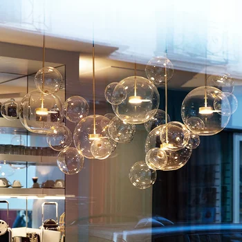 хрустальный световой шар современные светодиодные подвесные турецкие лампы стеклянный шар промышленная стеклянная картонная лампа лампа стеклянный шар роскошный дизайнер