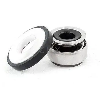 Резиновый сильфон Керамическое вращающееся кольцо Механическое уплотнение 8 мм Внутренний диаметр