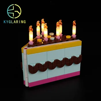 Комплект Kyglaring Light для модели блока торта на день рождения 40641 (строительные блоки в комплект не входят)