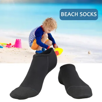 Нейлоновые носки для кроссовок, утепленные приморские носки для кроссовок, портативные, легкие, быстросохнущие, эластичные, противоскользящие, безопасные для водных видов спорта