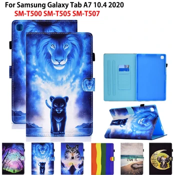 Детский Милый Чехол Wolf Lion Для Samsung Galaxy Tab A7 2020 SM-T500 SM-T505 SM-T505N 10,4 