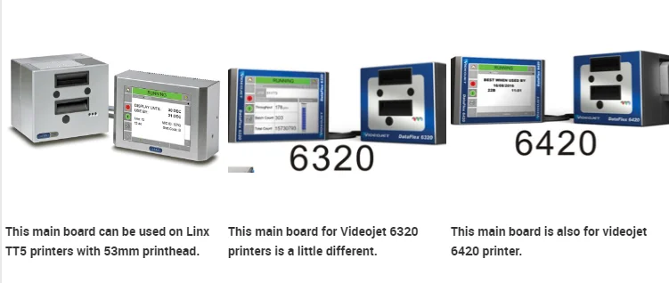 Основная плата термопринтера Videojet 6320 TTO 32 мм Основная печатная плата принтера 402810 - 4