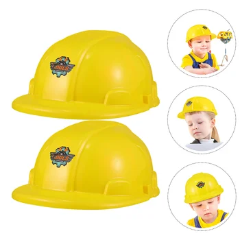 2 шт. Инструмент, шляпа для малышей, детская игрушка, строитель, пластиковая игрушка для ребенка