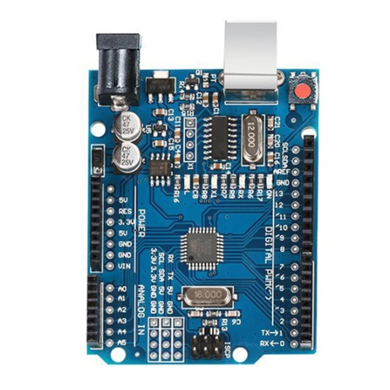 Для платы разработки Arduino UNO R3, совместимого с ATMEGA328P модуля микроконтроллера, материнской платы с кабелем - 3