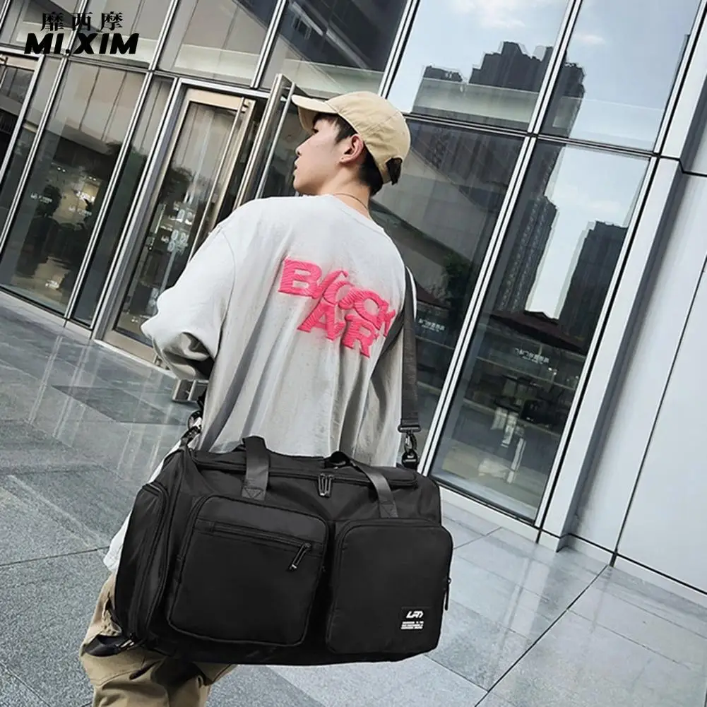 Рюкзак на открытом воздухе с отделением для обуви и влажным карманом, сумка для путешествий на короткие расстояния для плавания по выходным/ тренировок/йоги - 0